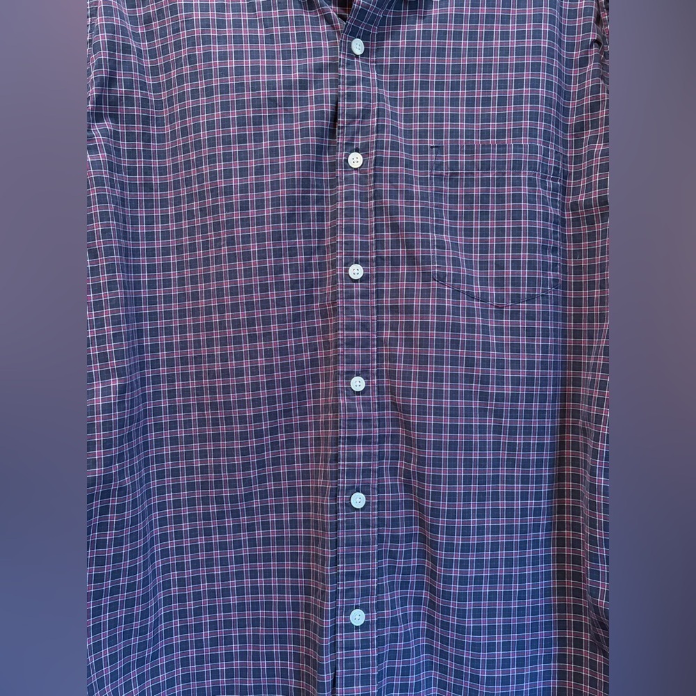J. Crew Classic Button-Down Shirt Men's Large Multi Plaid 100% Cotton. - Picture 4 of 10
